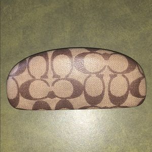 Coach sun/eye glasses case